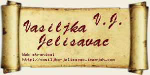 Vasiljka Jelisavac vizit kartica